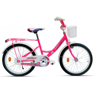 Detský bicykel 20" Limber Girl neónová ružová